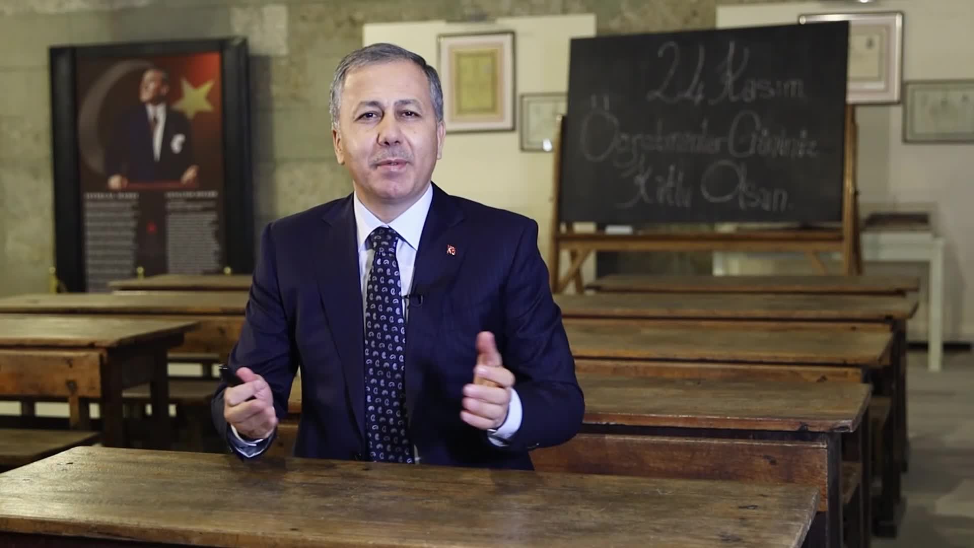 VALİ YERLİKAYA'DAN ÖĞRETMENLER GÜNÜ MESAJI