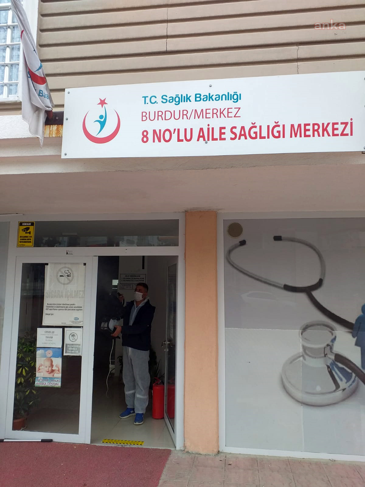 BURDUR BELEDİYESİ DEZENFEKSİYON ÇALIŞMALARINA DEVAM EDİYOR
