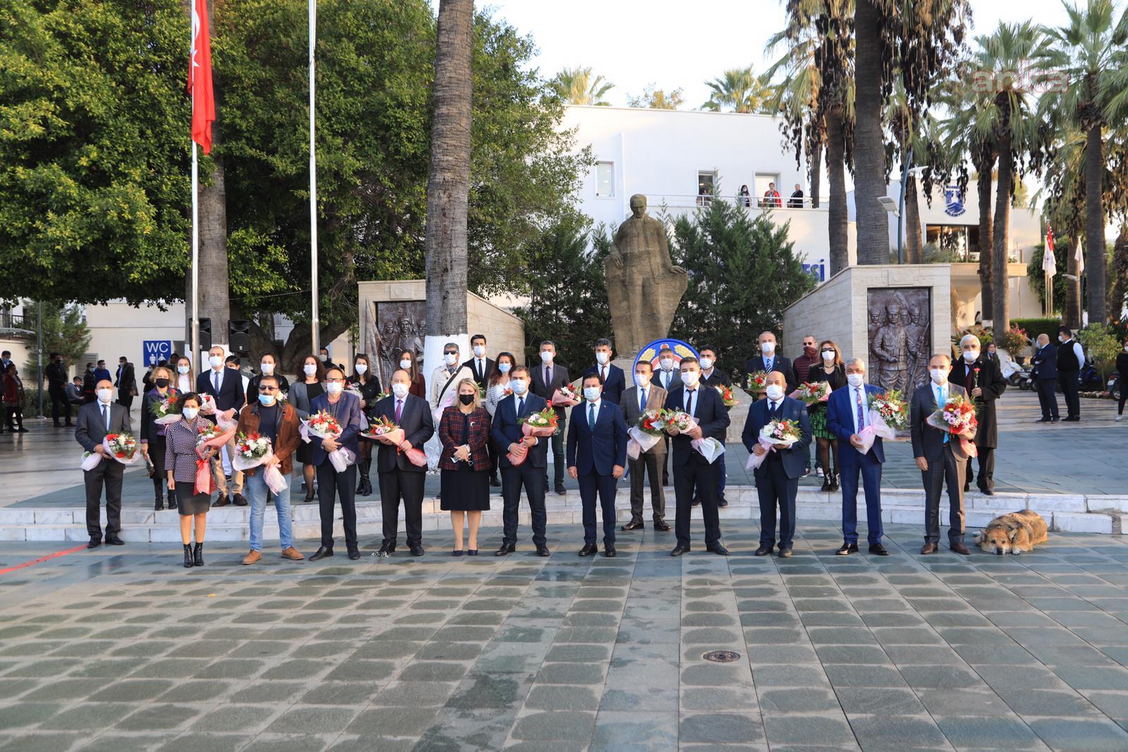 BODRUM'DA ÖĞRETMENLER GÜNÜ’NDE ANLAMLI ZİYARET