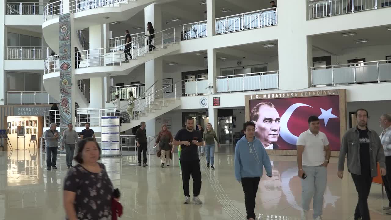 Muratpaşa Belediyesi'nden yangın tatbikatı