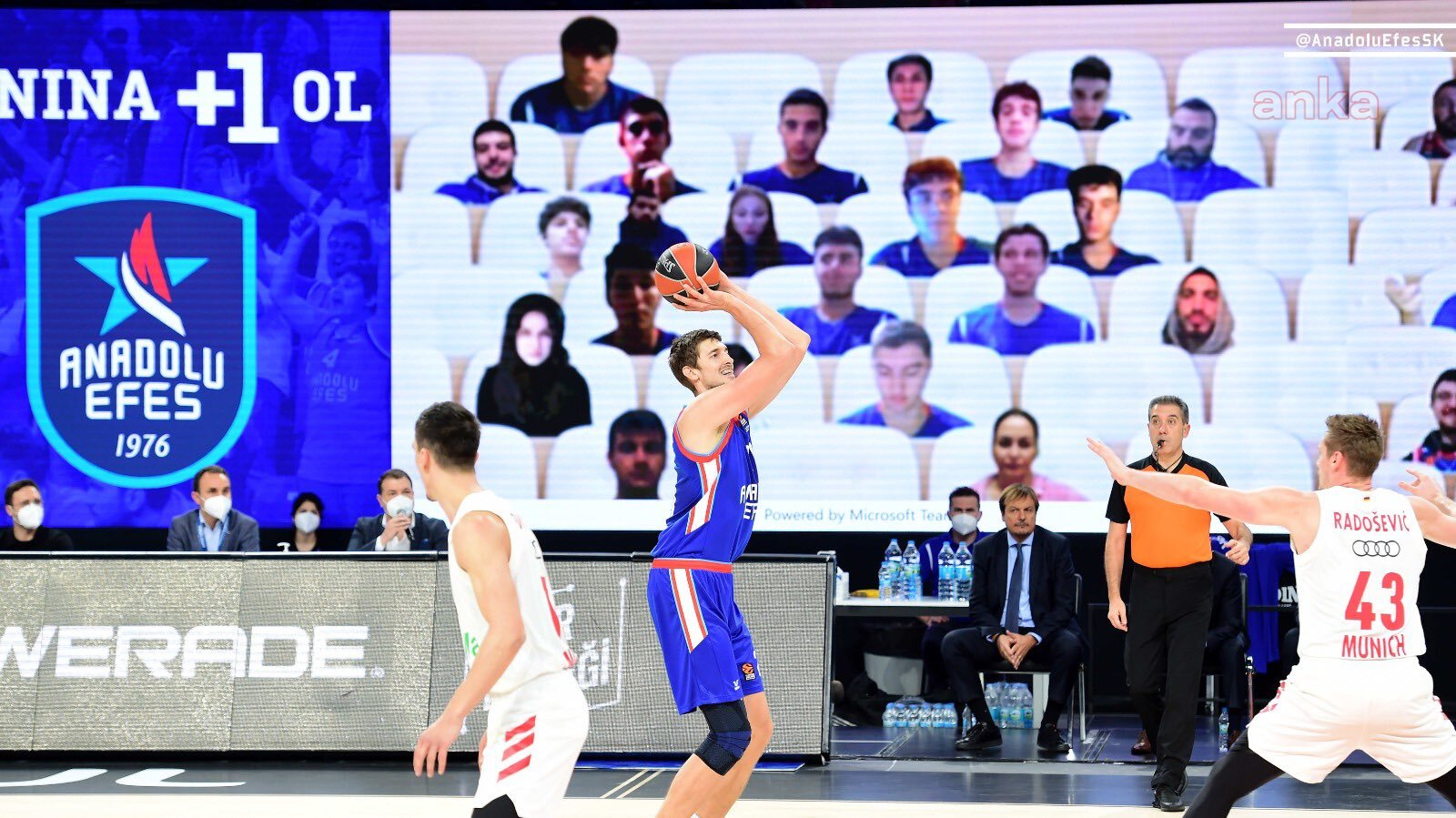 ANADOLU EFES'TE 4 KİŞİNİN KORONAVİRÜS TESTİ POZİTİF ÇIKTI
