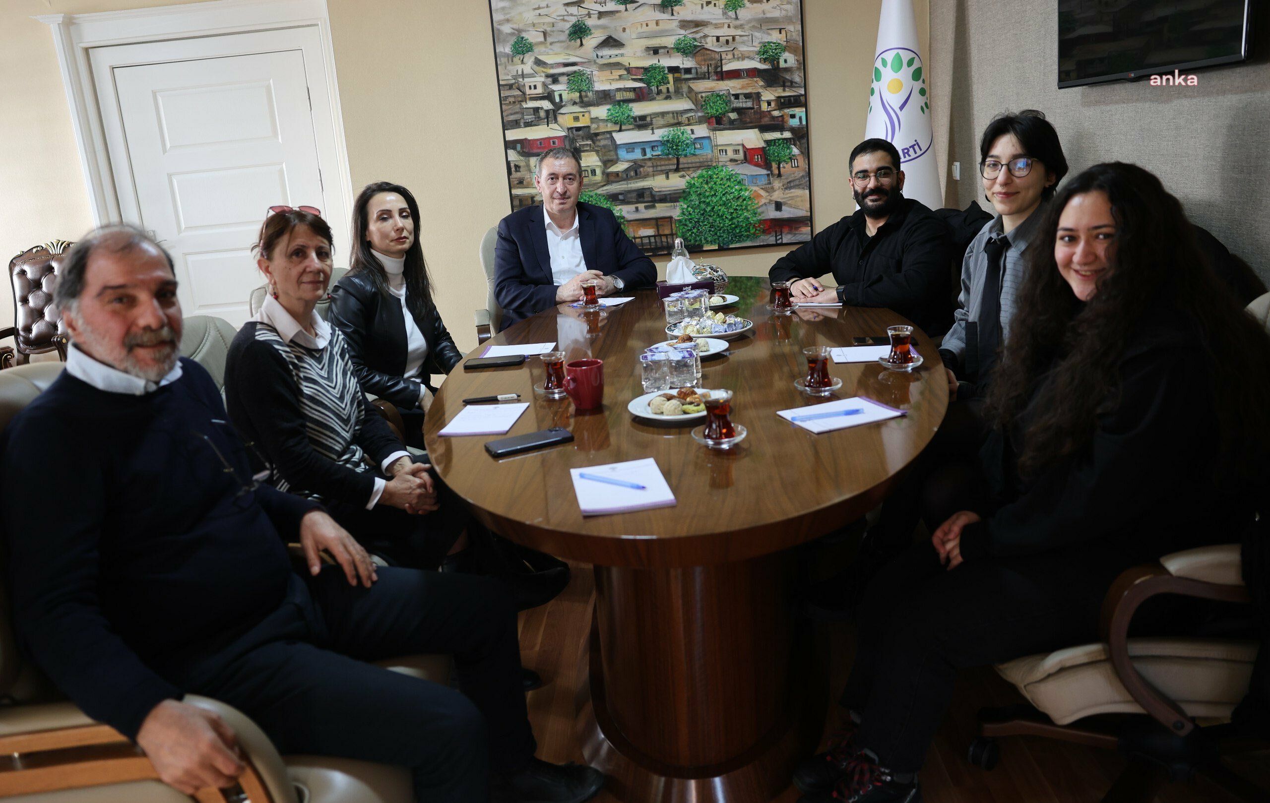 SOL-DEP, DEM Parti'yi ziyaret etti