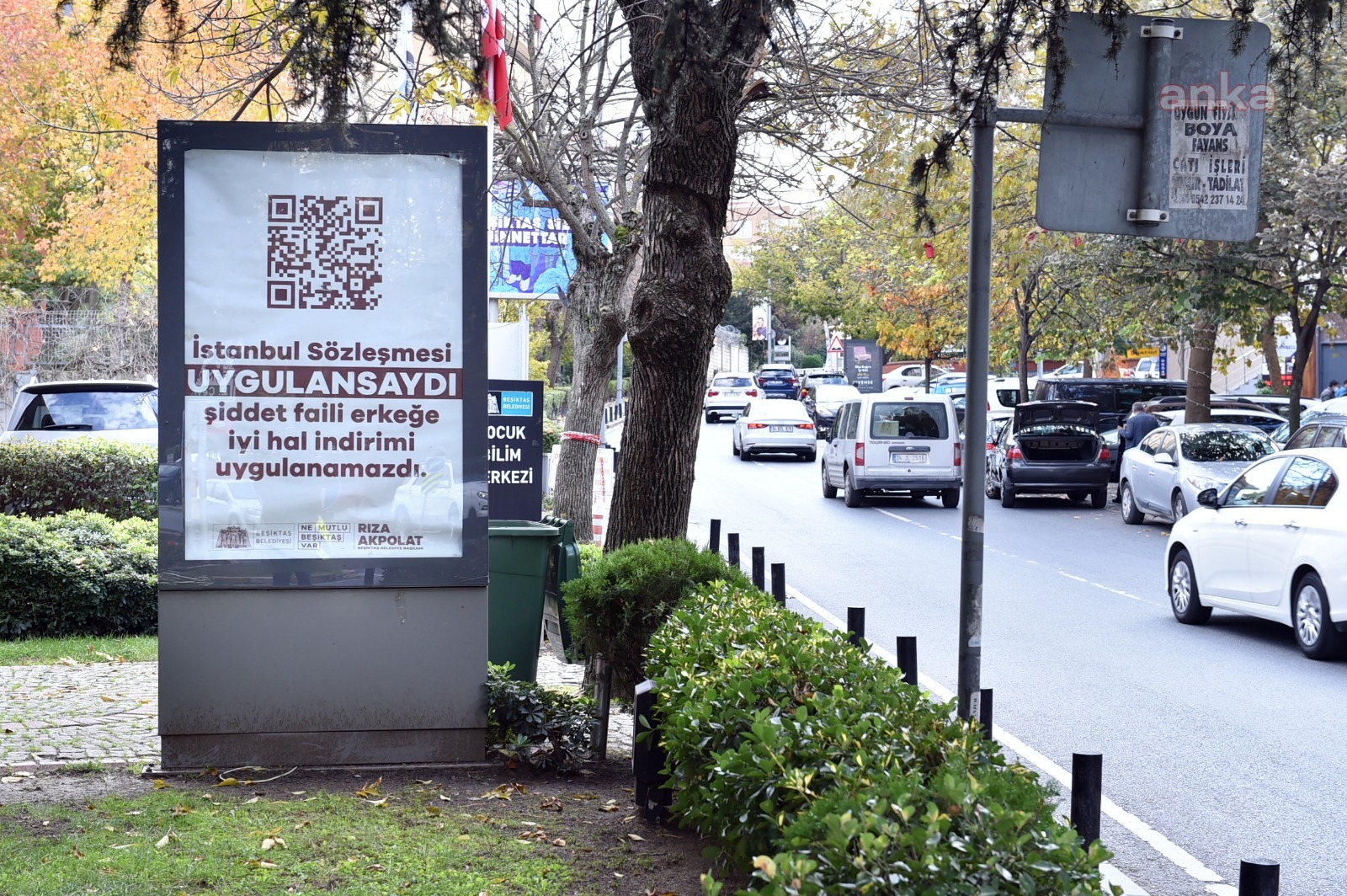 BEŞİKTAŞ'TA KADINA YÖNELİK ŞİDDETE KARŞI FARKINDALIK