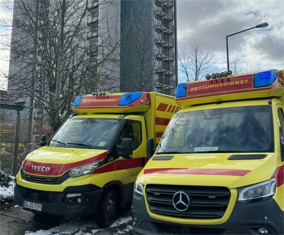 Dresden'deki yangında iki kişi hayatını kaybetti
