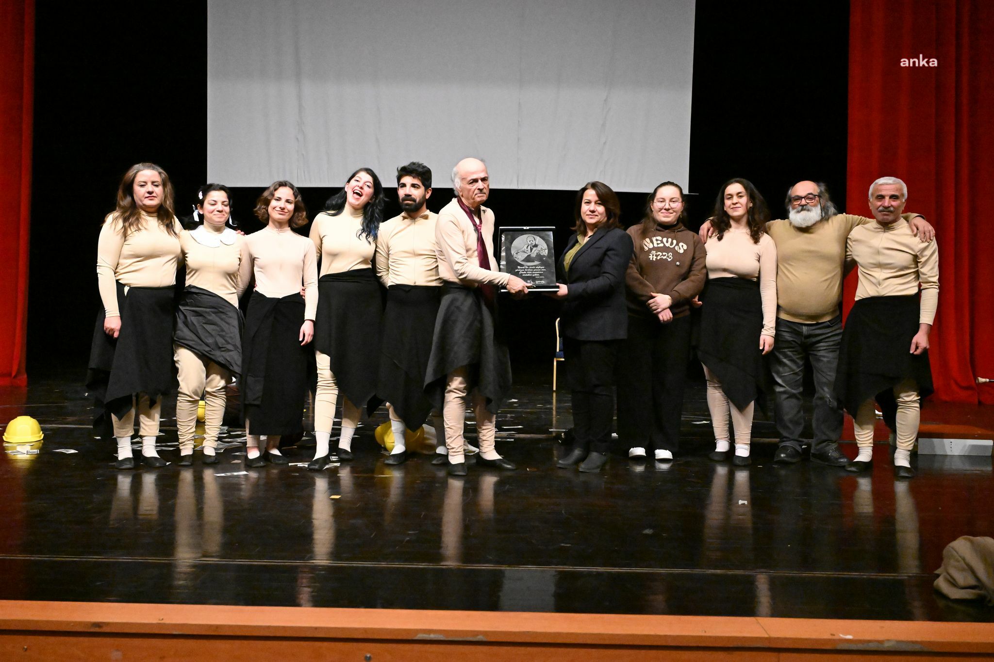 Kırşehir'de  "Latmos'a Bahar Geldi" oyunu sahnelendi