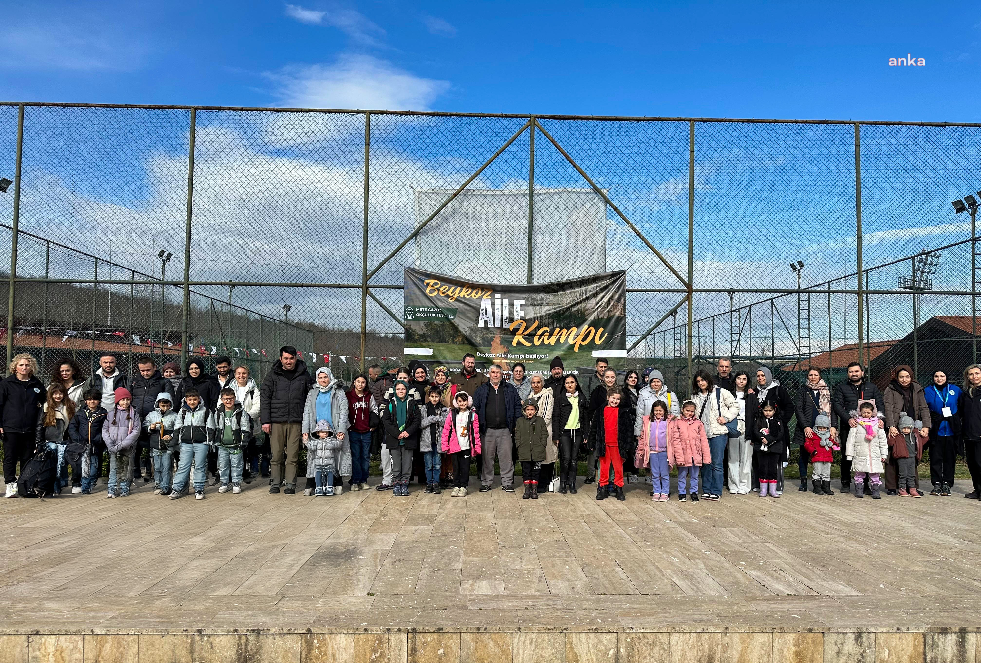 Beykoz Belediyesi, ailelere özel kamp düzenledi
