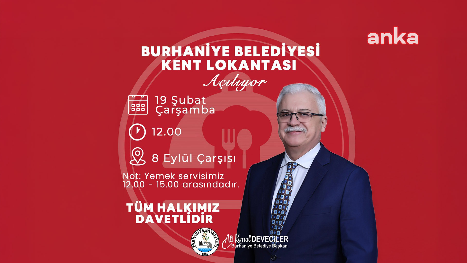 Burhaniye'de Kent Lokantası açılıyor