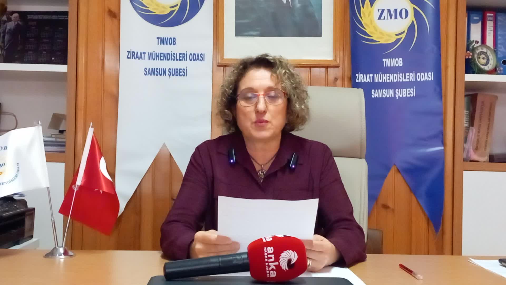 Samsun Ziraat Mühendisleri Odası Başkanı: "Çarşamba Ovası'nın bereketli toprakları artık mühimmat üretecek"