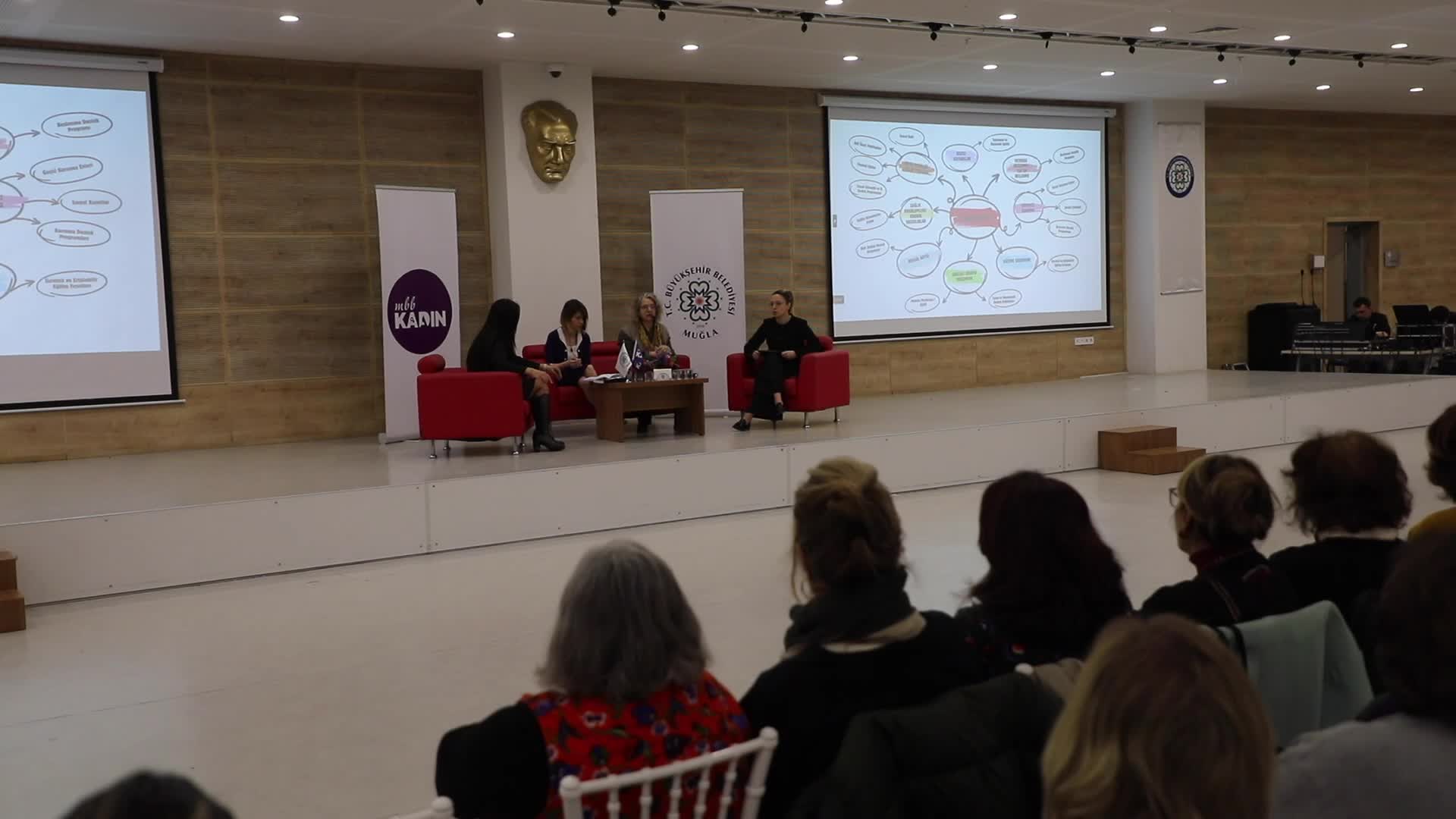 Muğla Büyükşehir Belediyesi'nden "Kadın ve Çocuk Yoksulluğu" söyleşisi