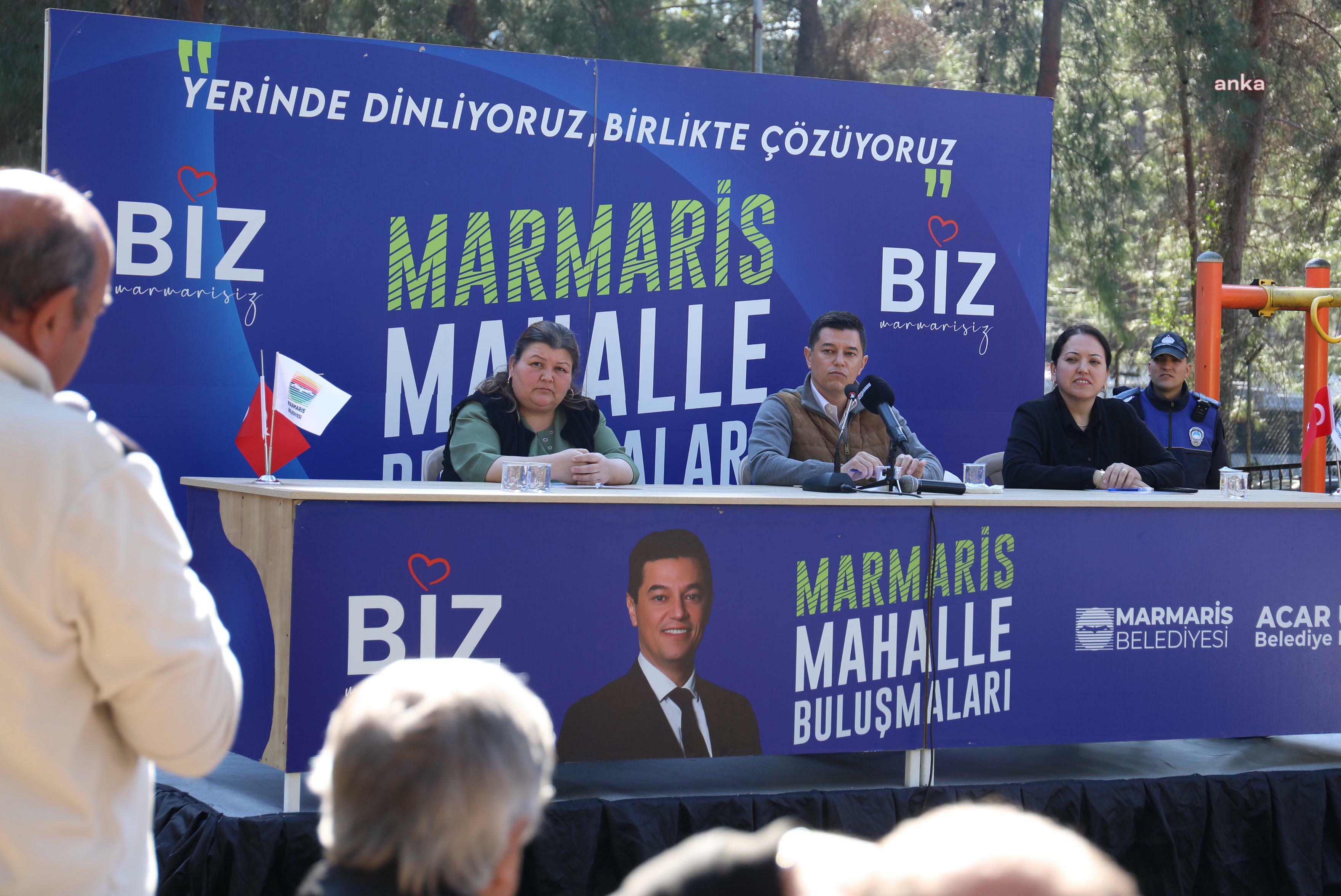 Marmaris Belediye Başkanı Ünlü, vatandaşların sorun ve taleplerini yerinde dinlemeye devam ediyor