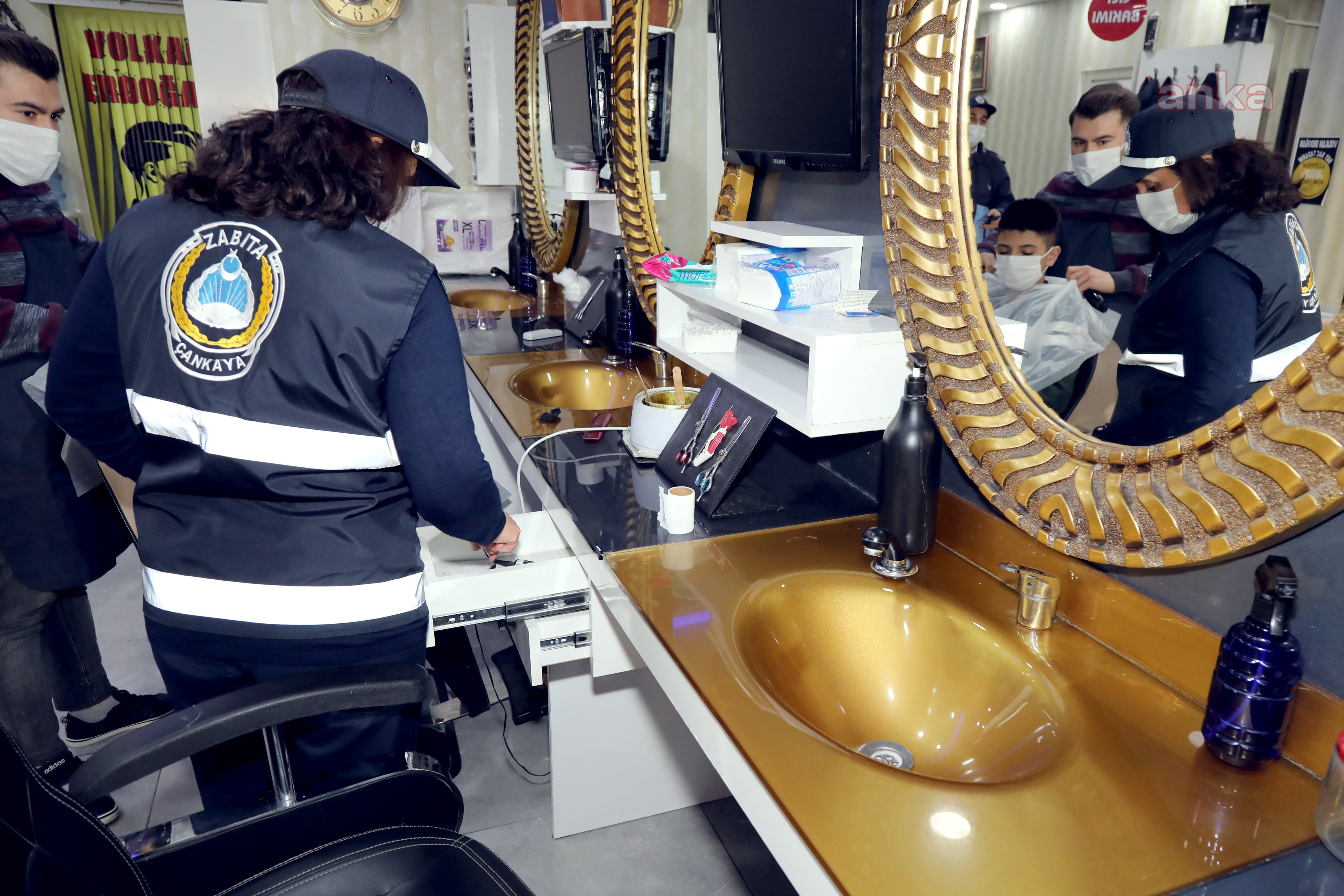 ÇANKAYA BELEDİYESİNDEN KORONAVİRÜS DENETİMİ