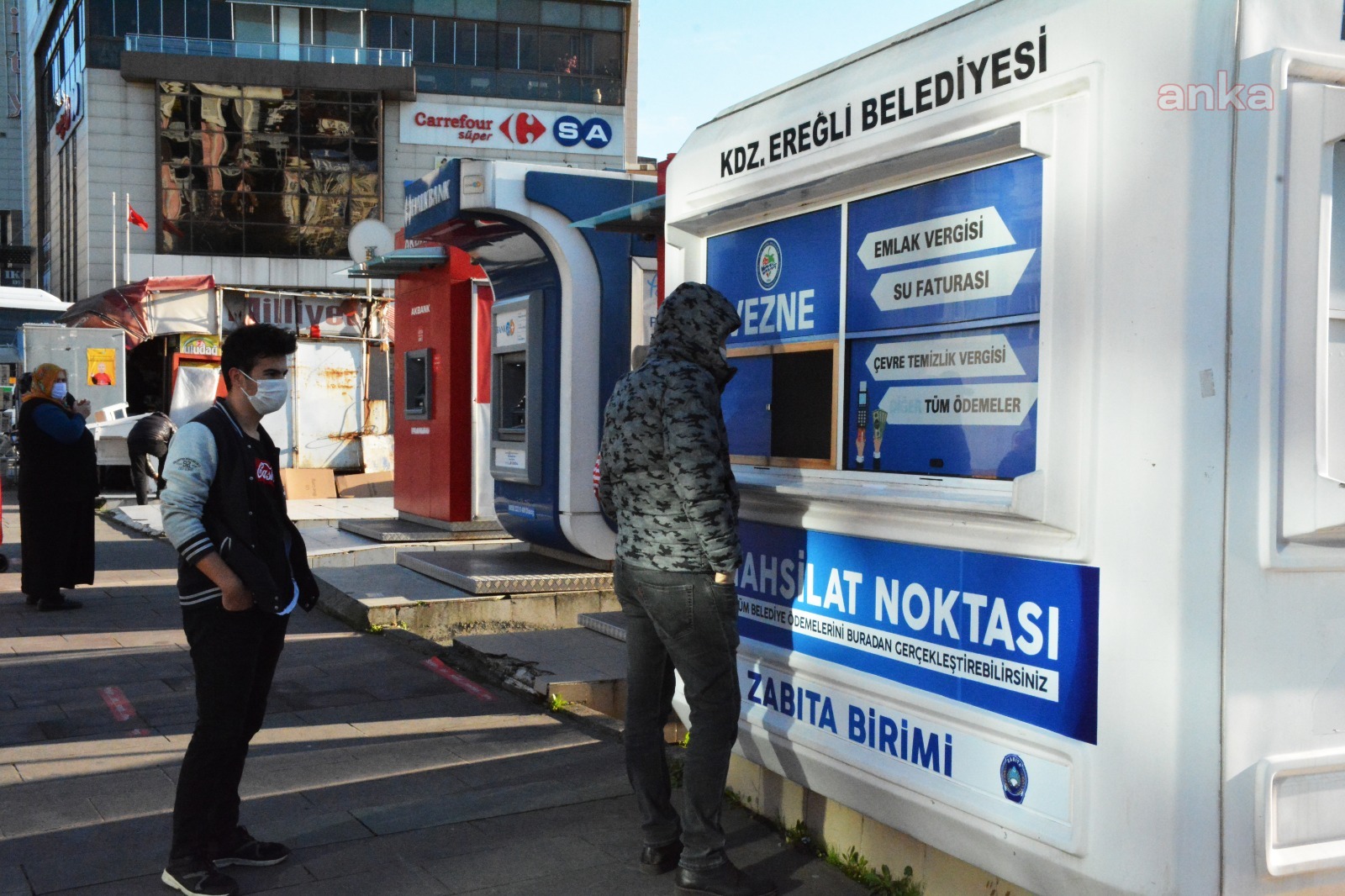 KDZ. EREĞLİ BELEDİYESİ, ÇARŞI MERKEZİNE ÖDEME NOKTASI AÇTI