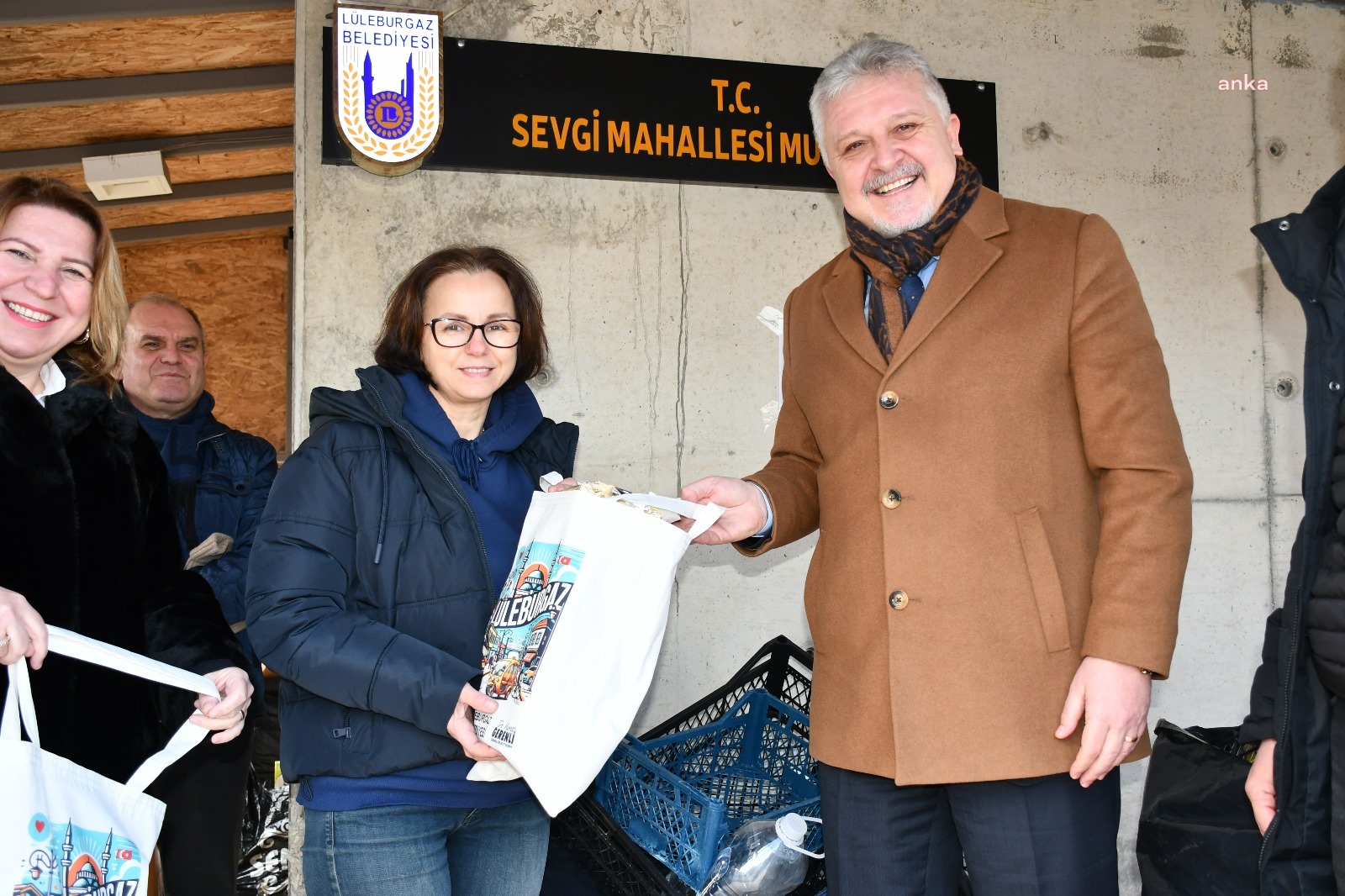 Lüleburgaz Belediye Başkanı Gerenli'den Sevgi Mahallesi Muhtarı Karabacak’a teşekkür ziyareti