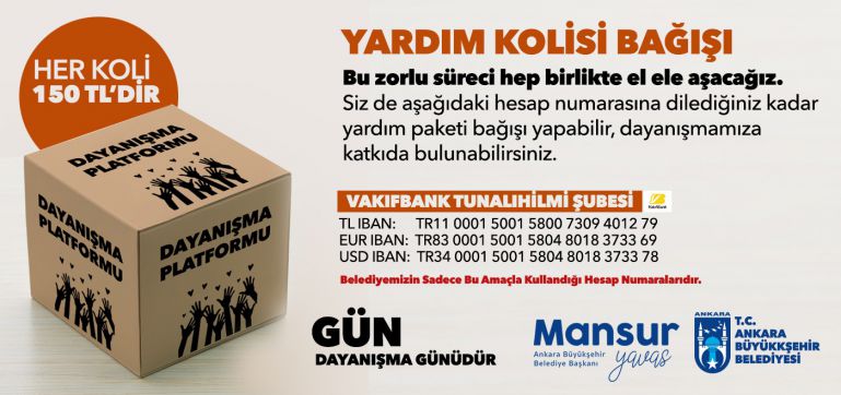 MANSUR YAVAŞ'IN DAYANIŞMA ÇAĞRISI KARŞILIK BULUYOR