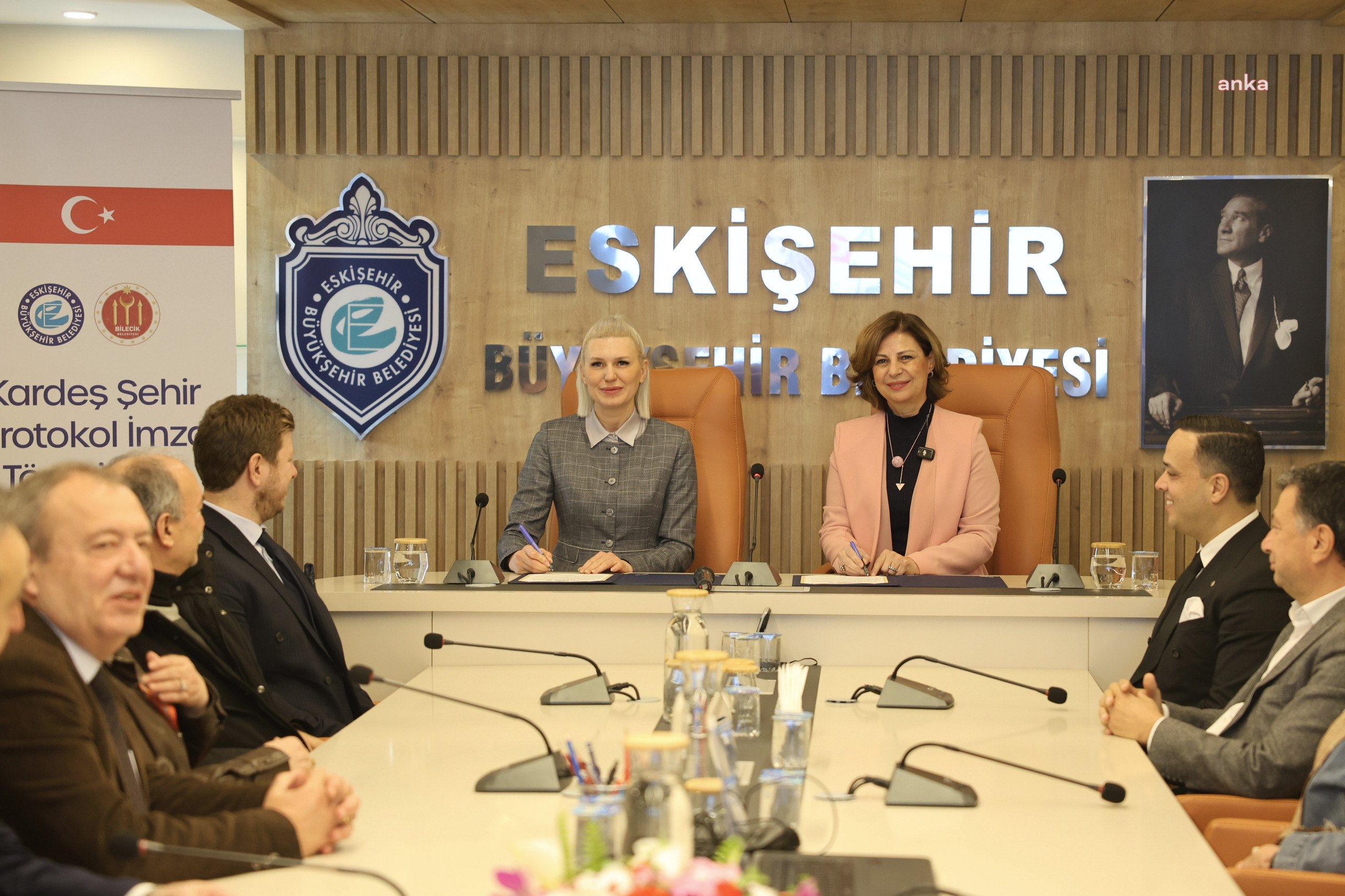 Eskişehir ve Bilecik arasında kardeş şehir protokolü imzalandı