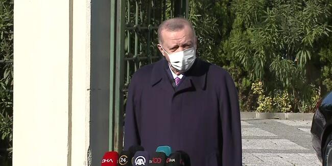 ERDOĞAN: TEDBİRLER ALMAYA MECBURUZ VE ALACAĞIZ
