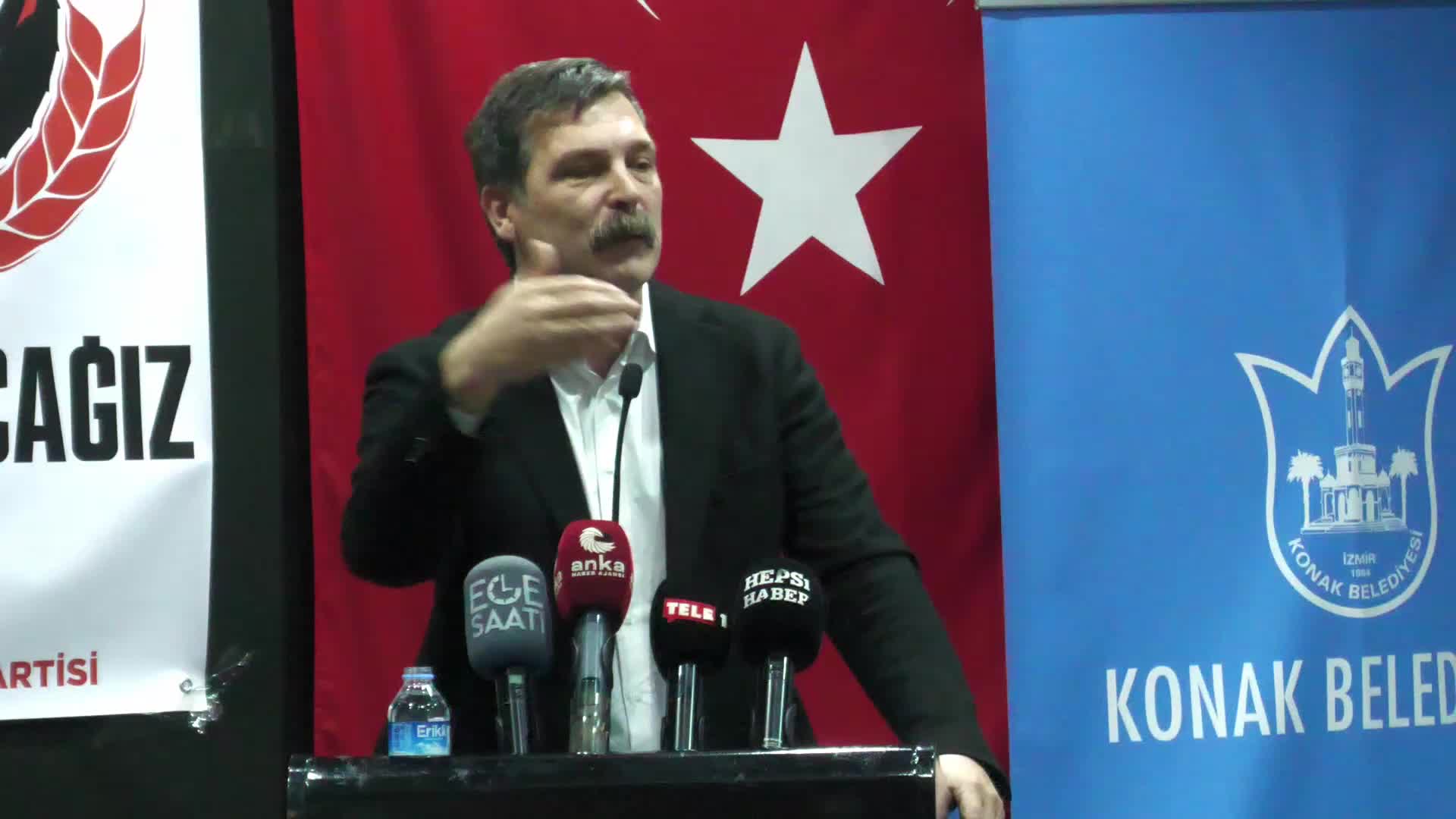 TİP Genel Başkanı Erkan Baş İzmir’de işçilerle buluştu