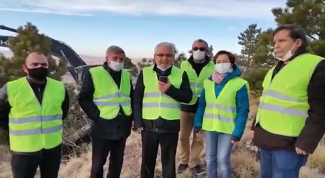 KANADALI ŞİRKET, KAPADOKYA SINIRINDAKİ AVANOS İLÇESİNDE AĞAÇLARI KESEREK ALTIN ARAMA ÇALIŞMALARI BAŞLATTI