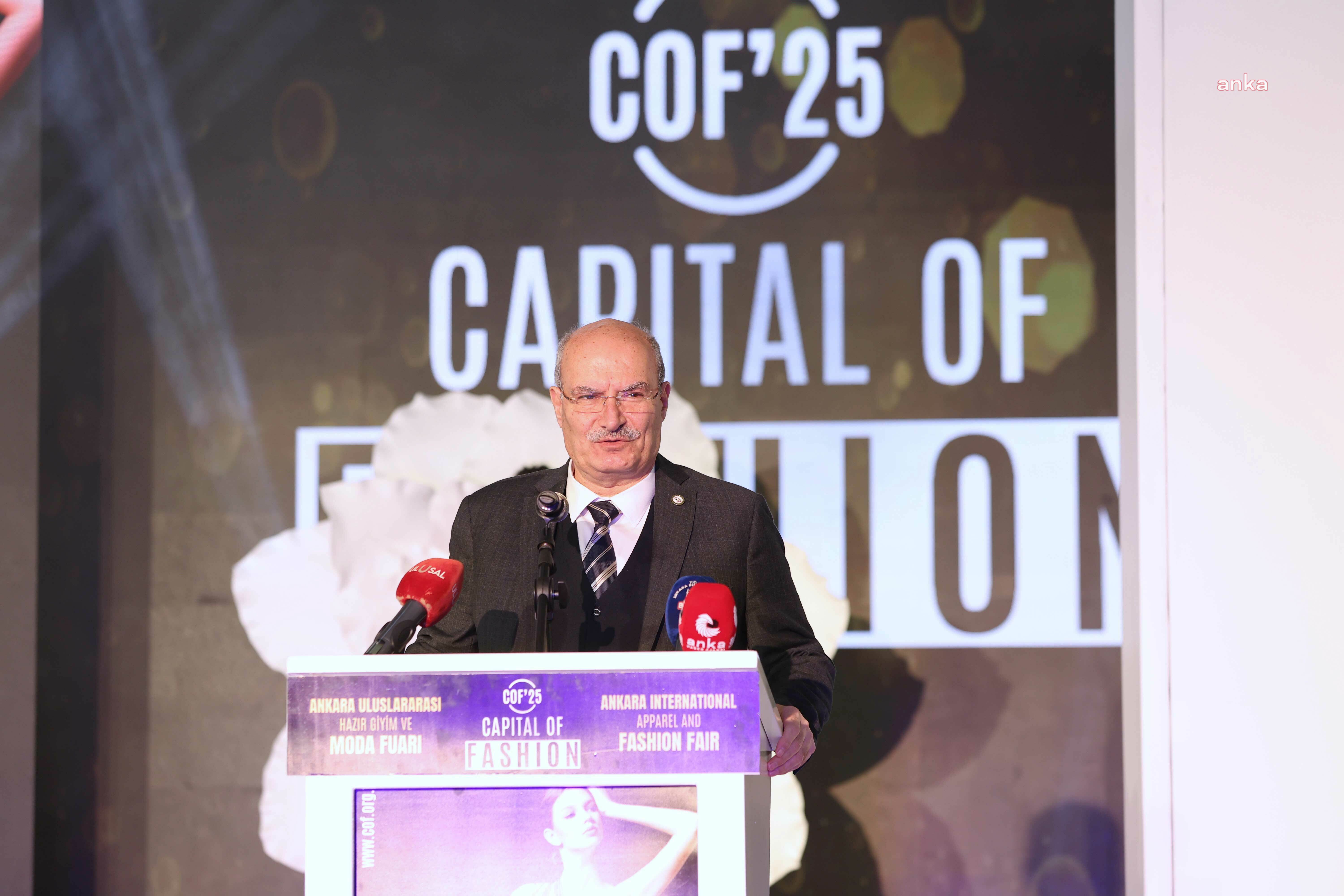 ATO Başkanı Baran: “Ankara'yı tekstil ve hazır giyimde de ülkemizin başkenti yapmaya kararlıyız”
