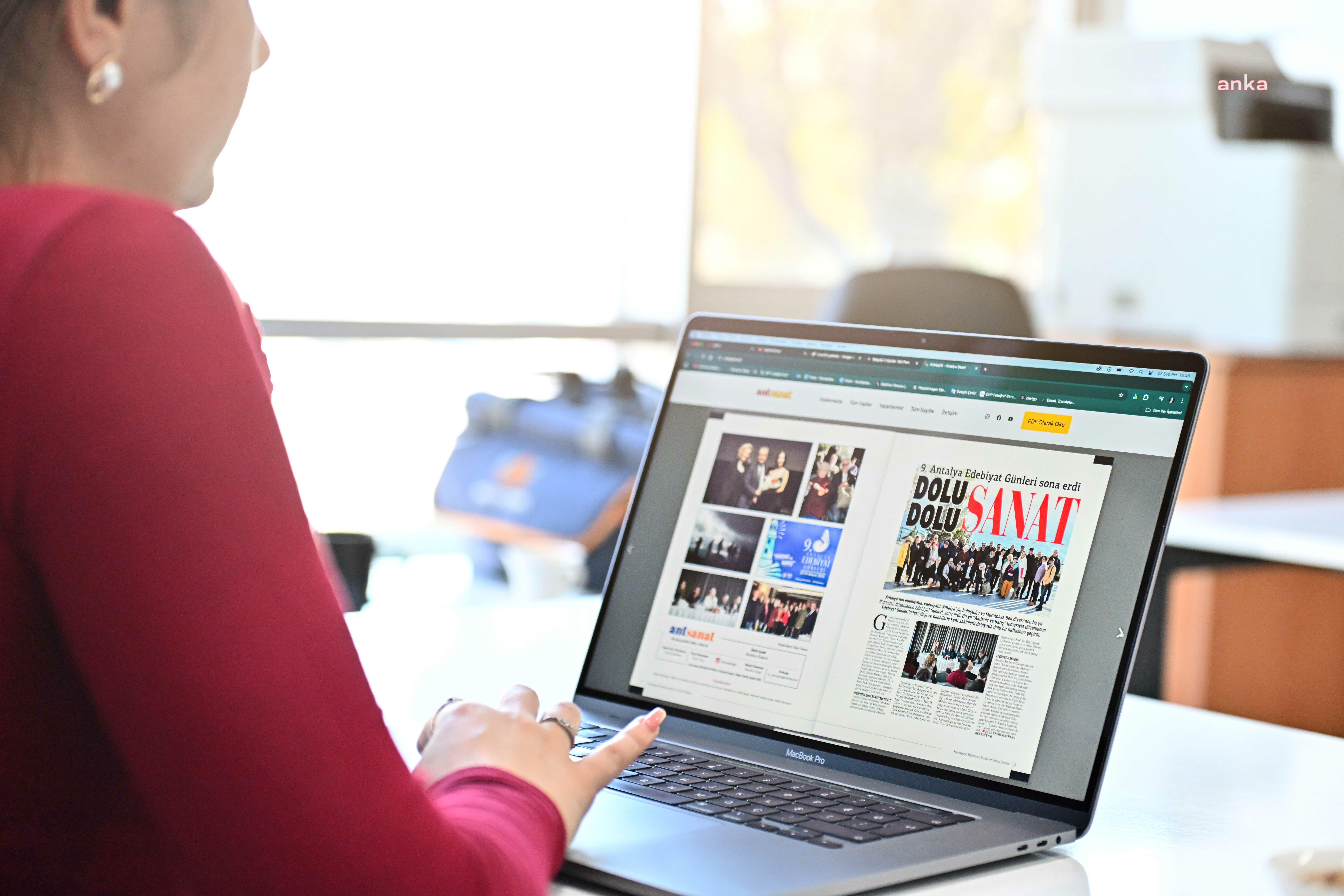 Muratpaşa Belediyesi'nin e-dergisi AntSanat, artık kendi web sitesinde