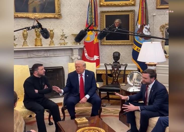 Donald Trump ve Volodimir Zelenski arasındaki tartışmaya farklı ülkelerden tepkiler geldi