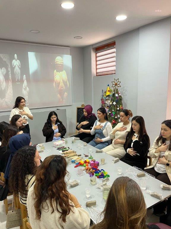 Karadeniz Ereğli Belediyesi hamile kadınlar için bilinçaltı farkındalık atölyesi düzenledi