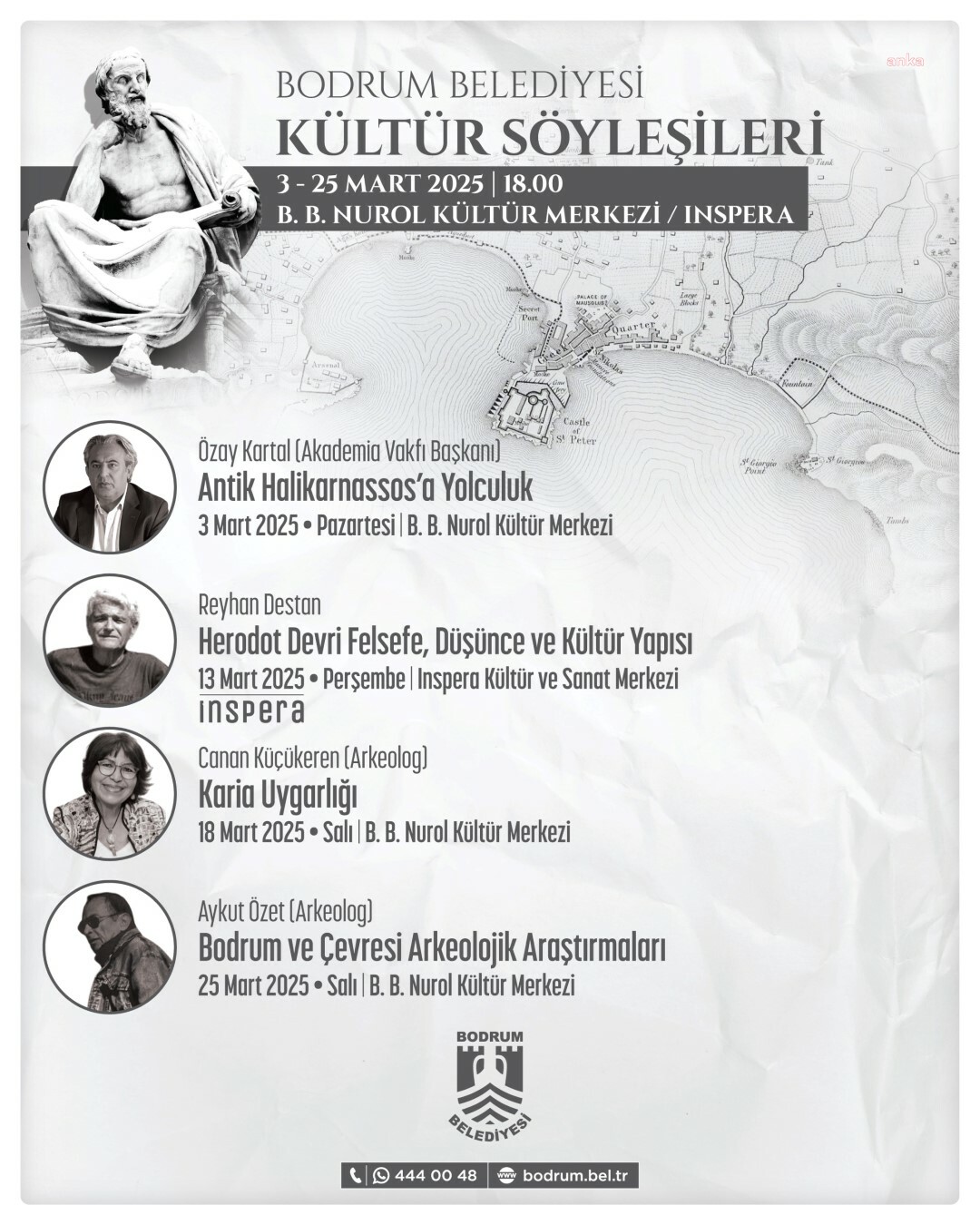 Bodrum'da Kültür Söyleşileri başladı