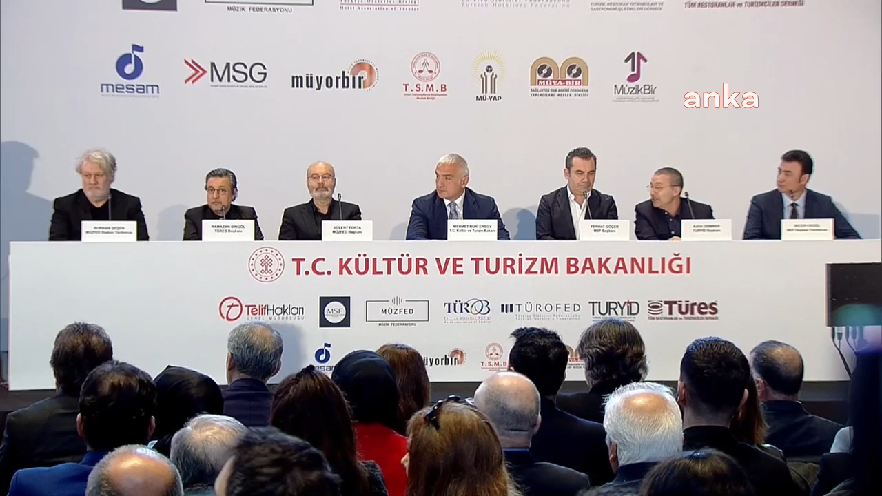 Gastronomi tesisleri ile müzik meslek birlikleri arasında "Müzik Lisansına İlişkin İş Birliği Protokolü" imzalandı