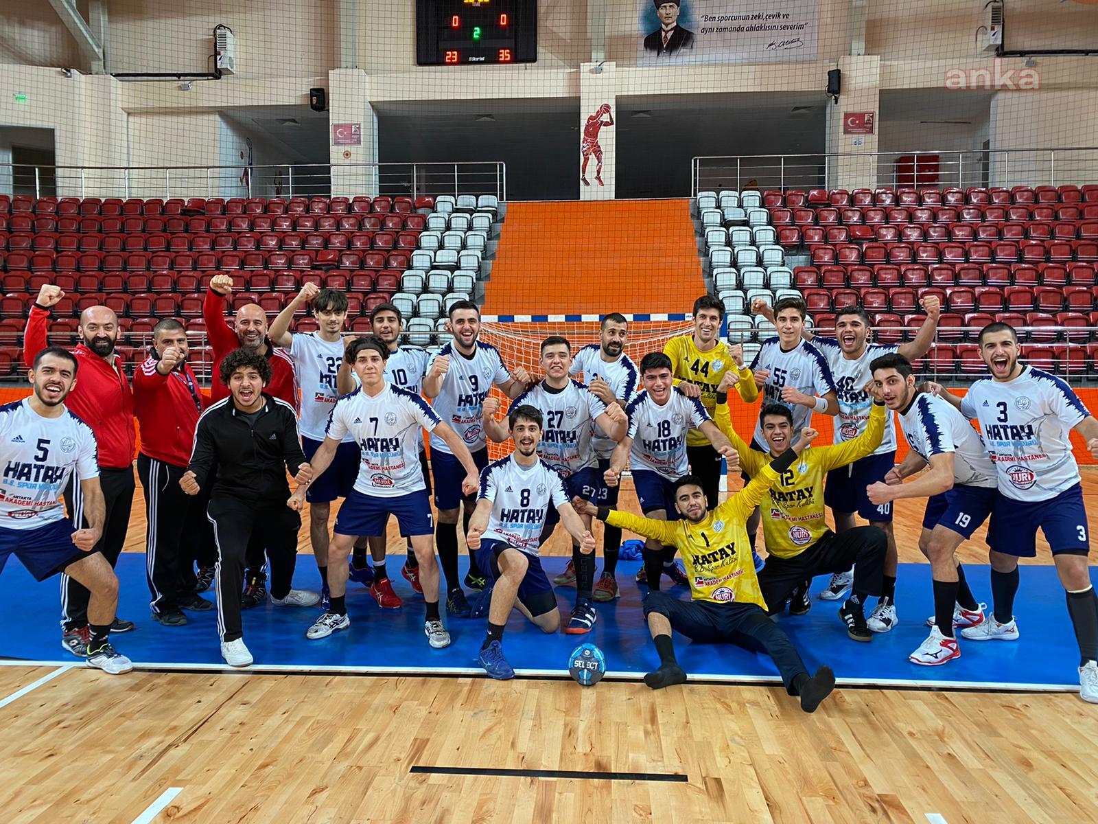 HATAY BÜYÜKŞEHİR BELEDİYESPOR,BAHÇELİEVLER BELEDİYESPOR'U 35-23 YENDİ