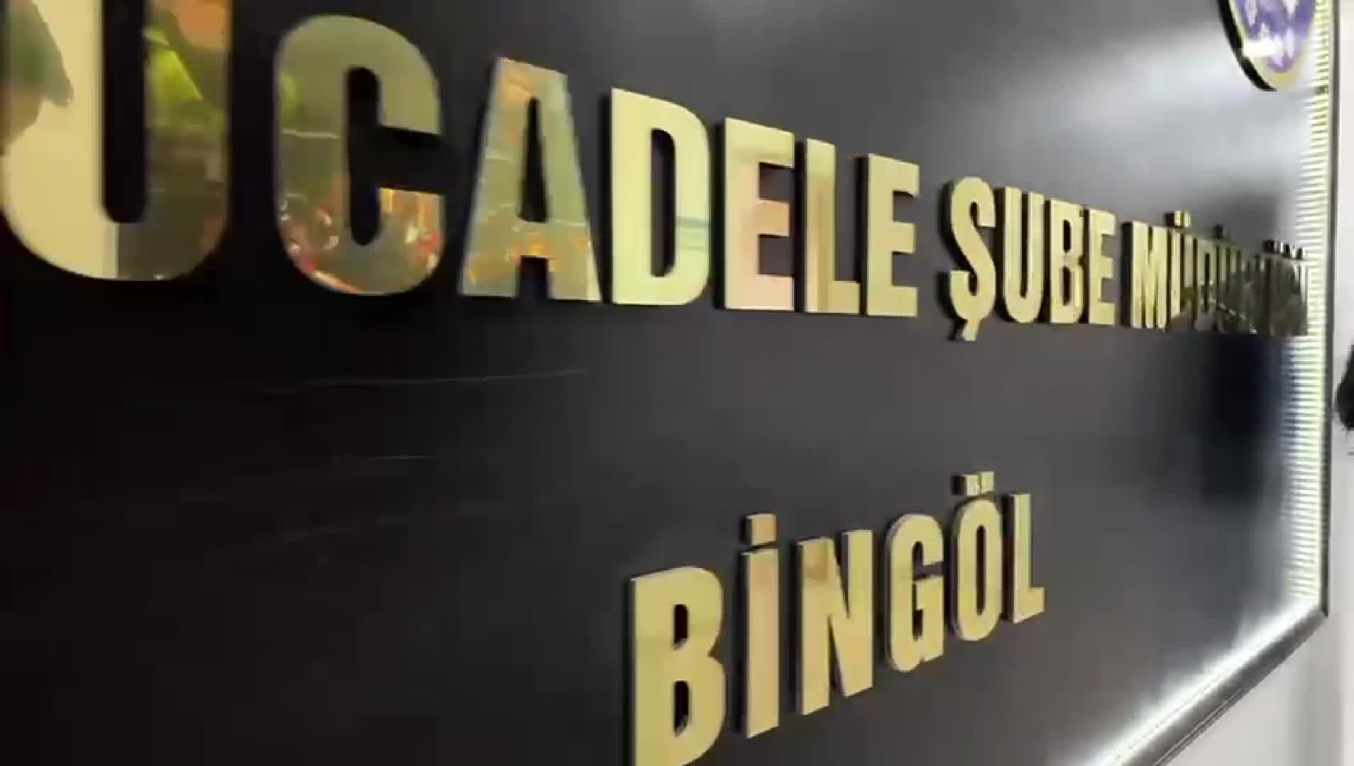 Bingöl merkezi 3 ildeki DAEŞ operasyonunda gözaltına alınan 12 şüpheliden 3'ü tutuklandı