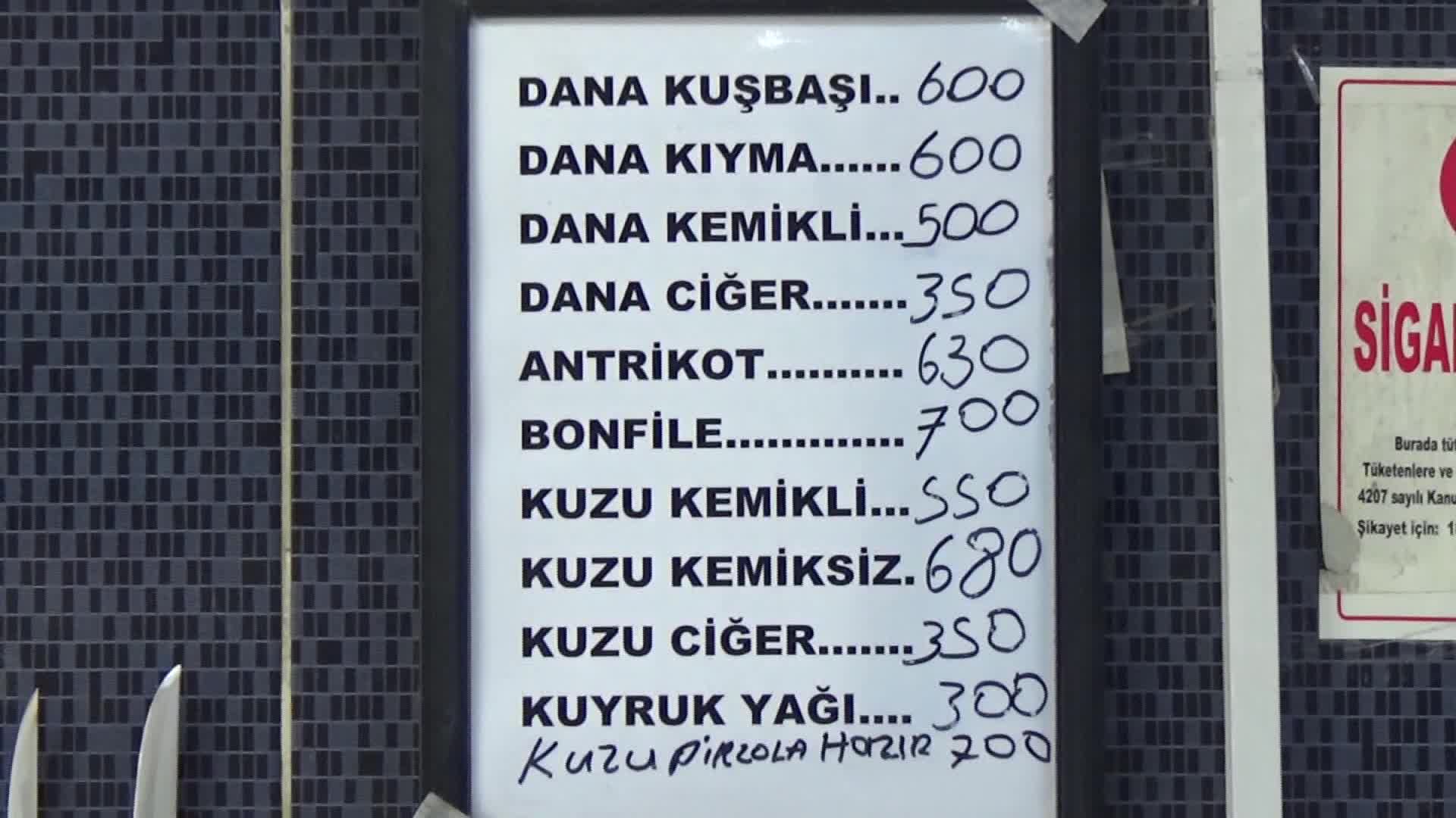 Iğdır’da et fiyatlarına zam...  Iğdır Damızlık Sığır Yetiştiriciler Birliği Başkanı: "İlimizde toplasan 500 tane besilik hayvan yok"