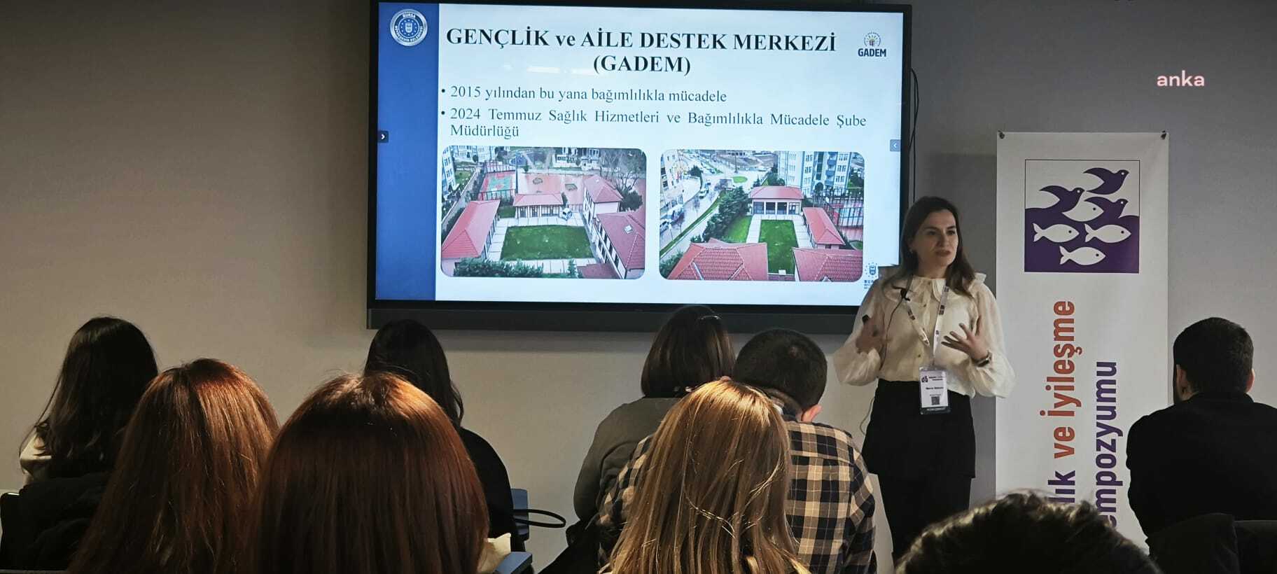 Bursa Büyükşehir Belediyesi, Bağımlılık ve İyileşme Sempozyumu’nda çalışmalarını anlattı