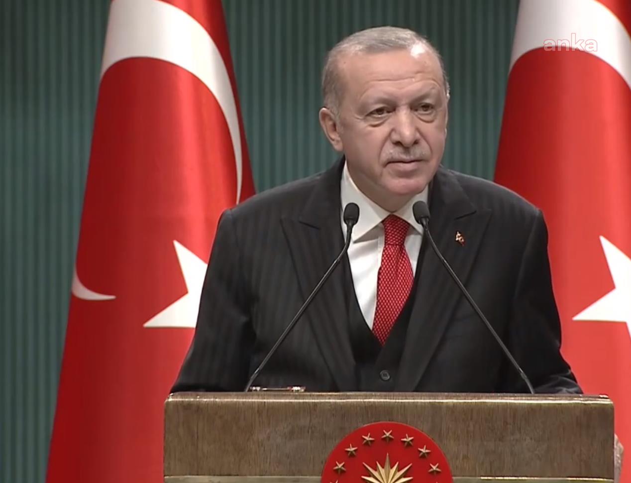 CUMHURBAŞKANI ERDOĞAN, KORONAVİRÜSE KARŞI YENİ YASAKLARI AÇIKLADI