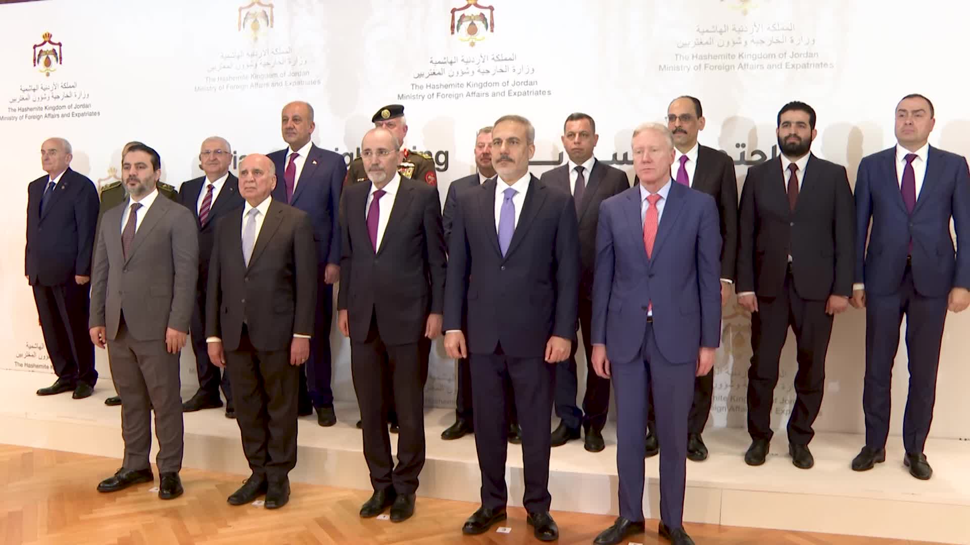 Türkiye, Ürdün, Suriye ve Irak, Amman'da diplomasi, savunma ve istihbarat alanlarında ortak bir toplantı yaptı