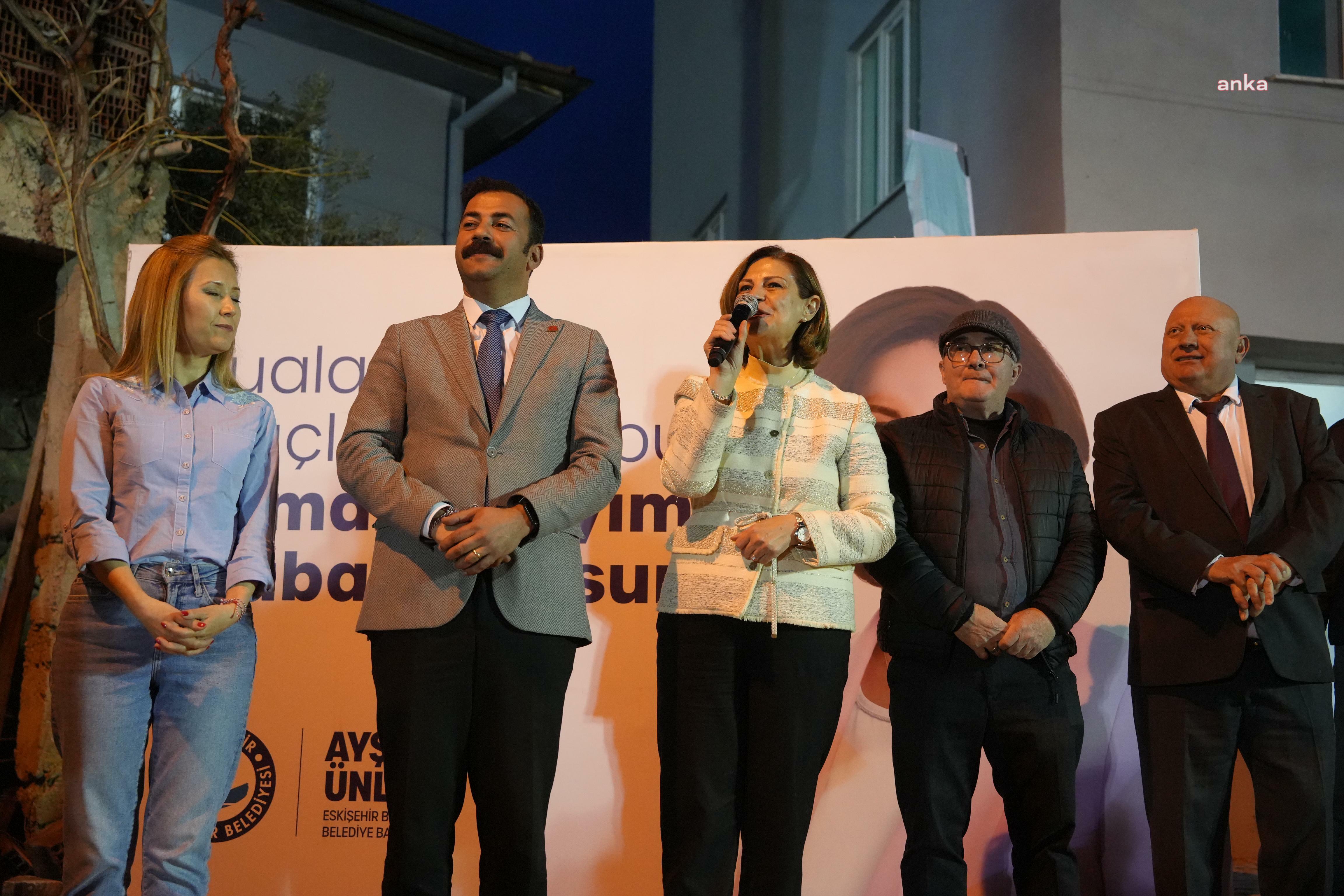 Eskişehir Büyükşehir Belediye Başkanı Ünlüce, Mihalgazi’de vatandaşlar ile bir araya geldi