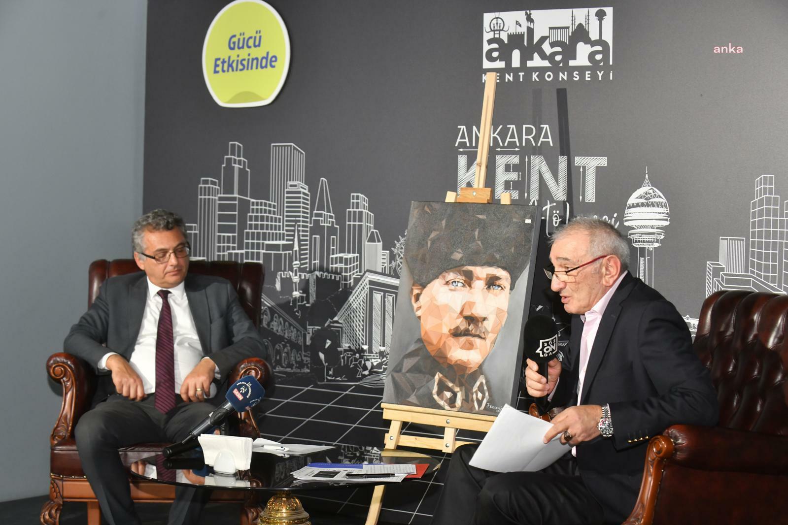 Ankara Kent Konseyi, CTP Genel Başkanı Tufan Erhürman’ı ağırladı