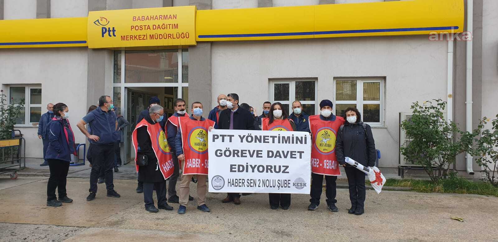 POSTACILARDAN KORONAVİRÜS AÇIKLAMASI: "ÇALIŞMA KOŞULLARI BİZİ ÖLDÜRÜYOR"