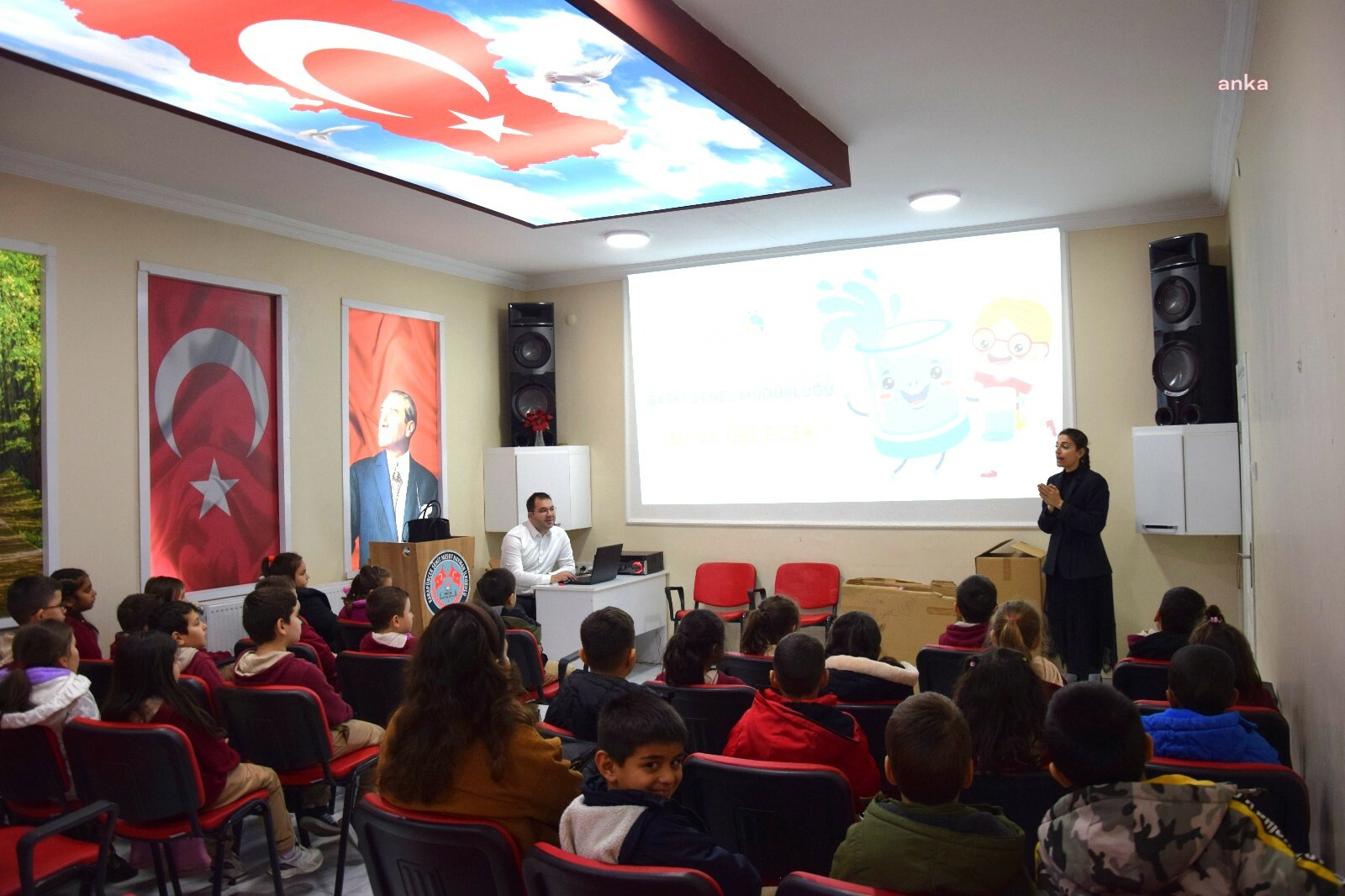 Balıkesir Büyükşehir Belediyesi’nden ilkokul öğrencilerine su tasarrufu eğitimi