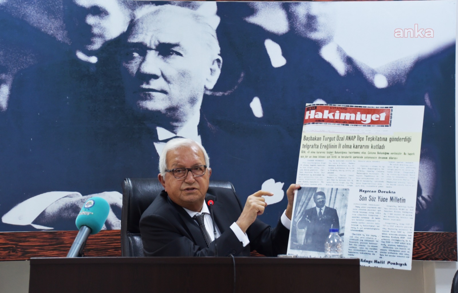 KDZ. EREĞLİ BELEDİYE BAŞKANI POSBIYIK: "45 YILDIR EREĞLİ İL OLSUN DİYE MÜCADELE EDİYORUM"