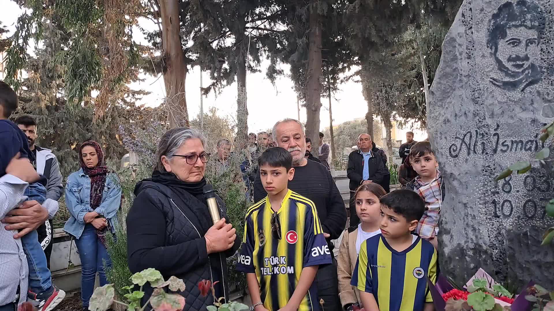 Ali İsmail Korkmaz, Antakya'da mezarı başında anıldı