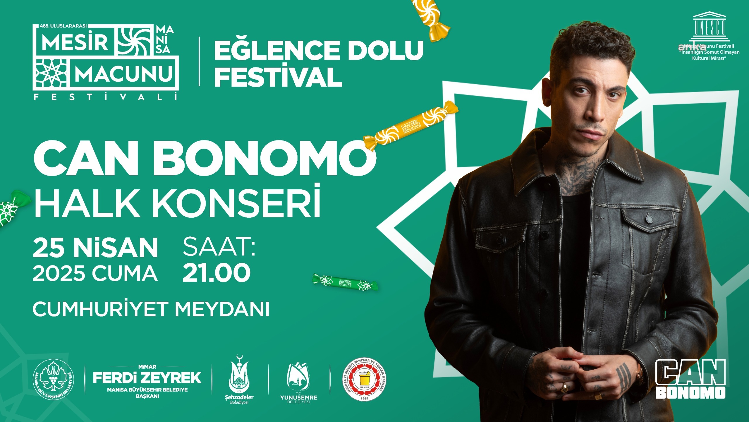 Uluslararası Manisa Mesir Macunu Festivali için geri sayım başladı