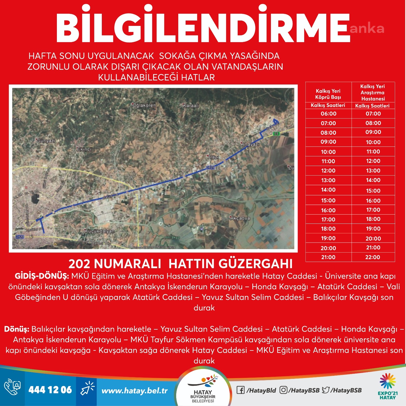 HATAY BÜYÜKŞEHİR'DEN TOPLU ULAŞIMA KORONA DÜZENLEMESİ