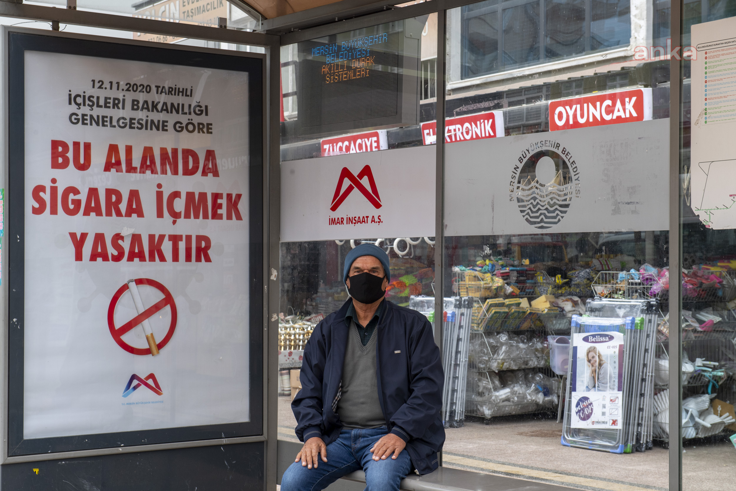 MERSİN’DE DURAKLAR DA "AKILLANDI"