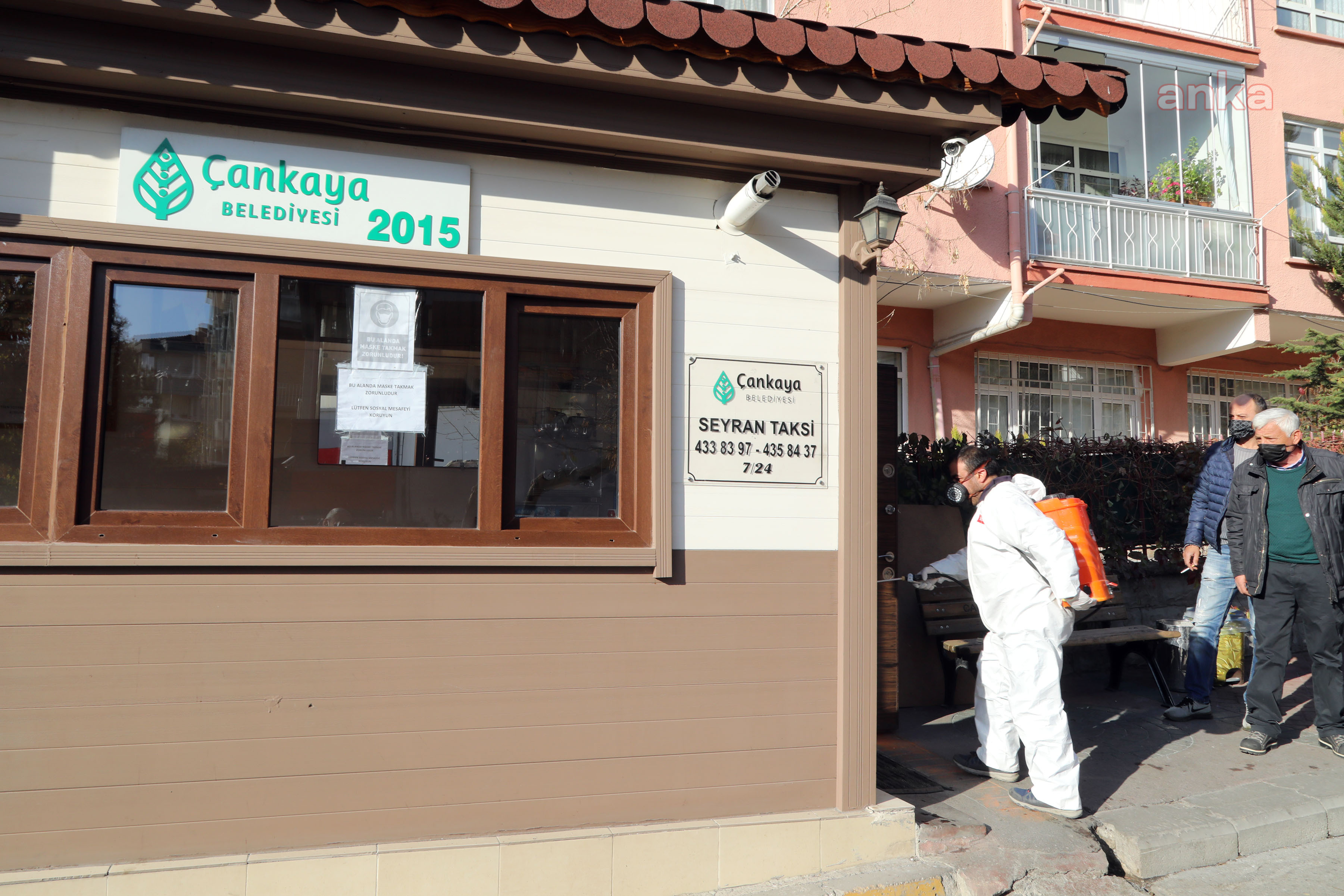 ÇANKAYA BELEDİYESİ'NDEN AYRINTILI DEZENFEKSİYON