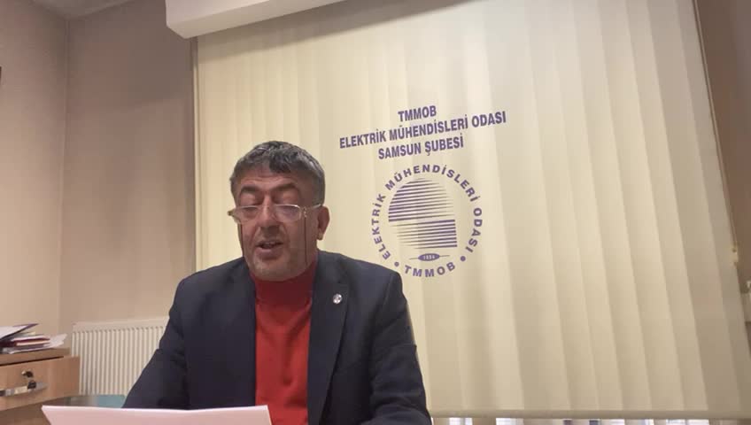 EMO Samsun Şube Başkanı Korkmaz: "Elektrikli araçların bireysel şarjında yasal düzenlemeler gerekmektedir"