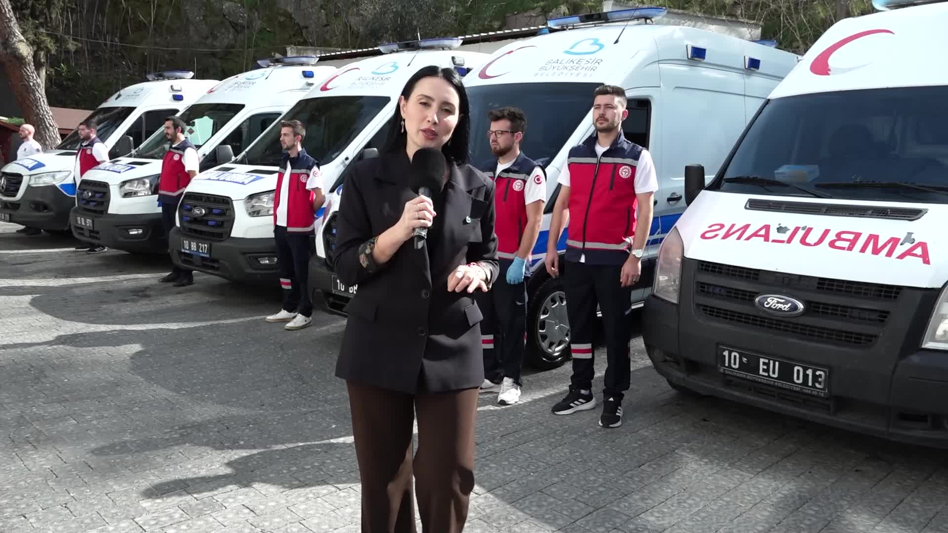 Balıkesir Büyükşehir Belediyesi Hasta Nakil Ambulansı, 11 ayda 3 bin 298 kişiye hizmet verdi
