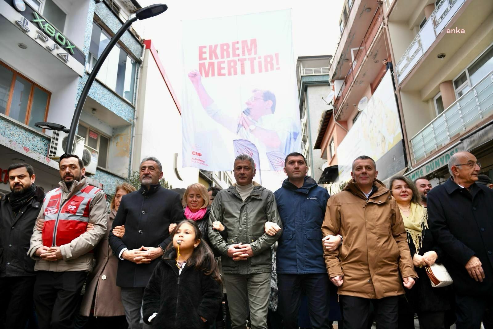 Ordu'da Ekrem İmamoğlu'na destek yürüyüşü
