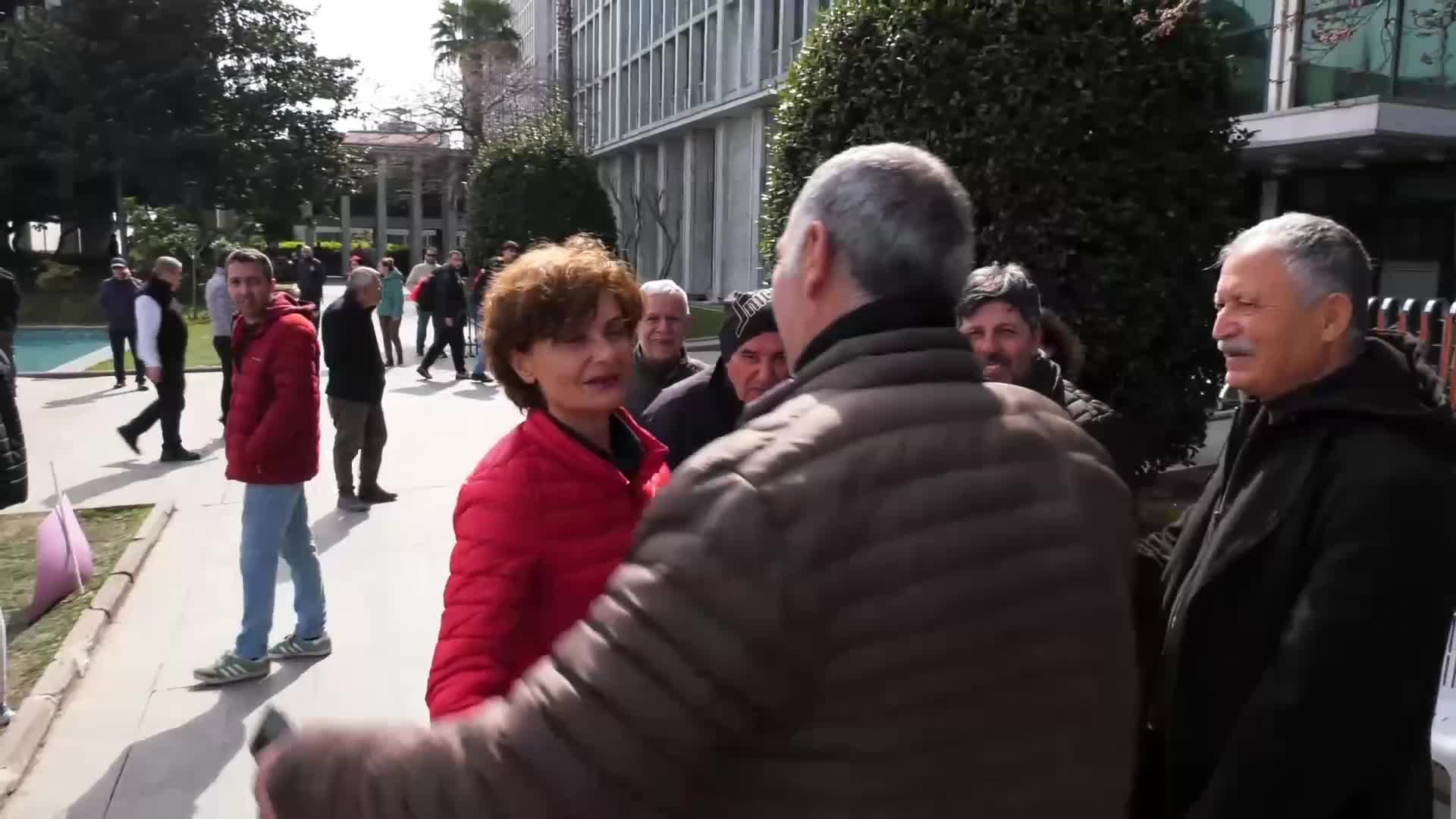 Canan Kaftancıoğlu, ön seçimde Ekrem İmamoğlu’nun cumhurbaşkanı adaylığı için oyunu Saraçhane’de kullandı