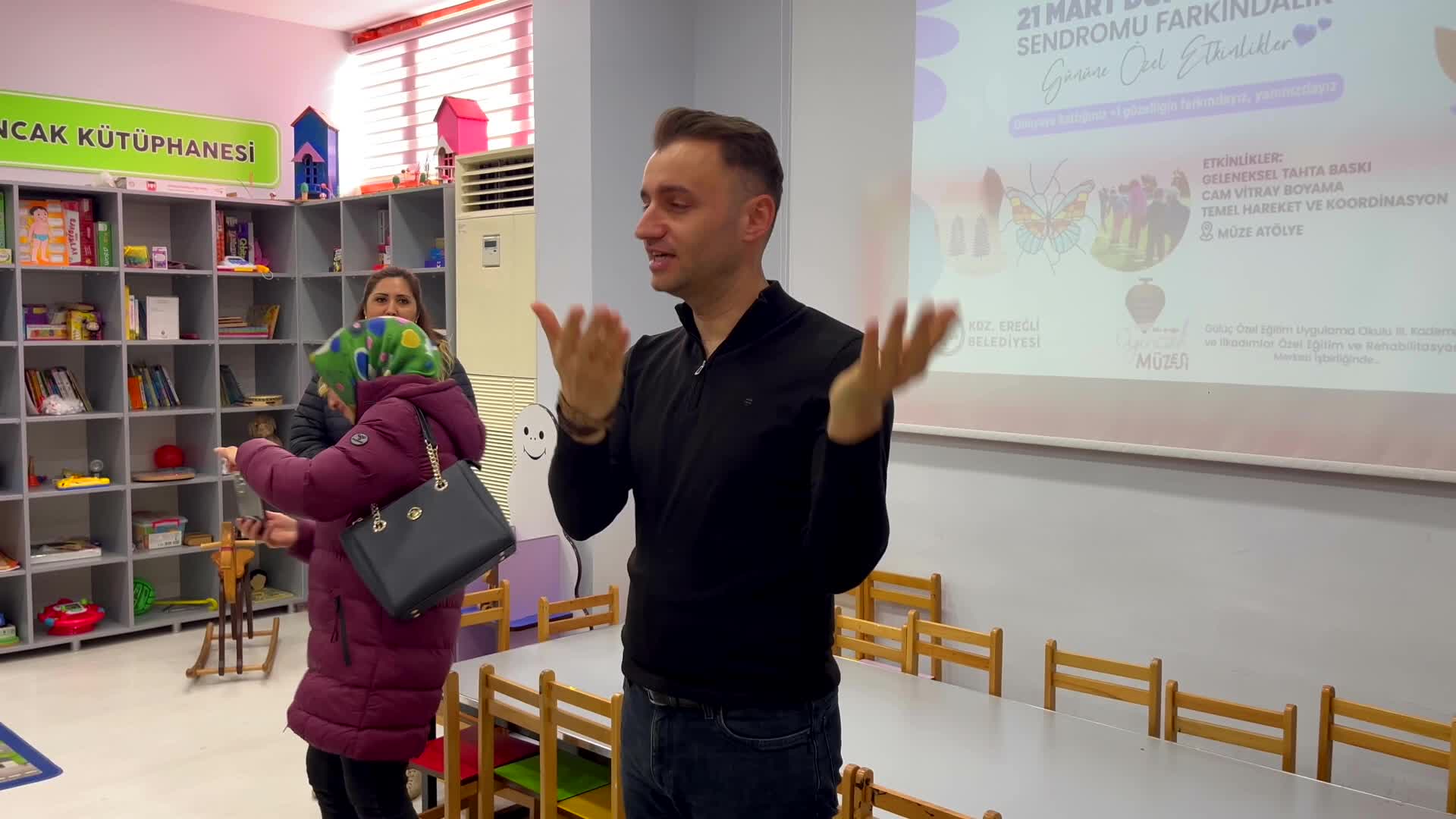 Karadeniz Ereğli Belediyesi Oyuncak Müzesi, Dünya Down Sendromu Farkındalık Günü’nde özel çocuklar için etkinlik düzenledi