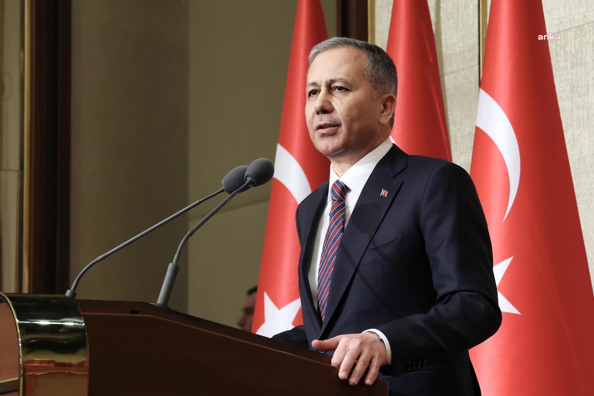Ali Yerlikaya: "Her türlü provokasyona karşı sabırla karşı duran, sağduyuyla görevlerini ifa eden kahraman polislerimizle iftihar ediyorum"
